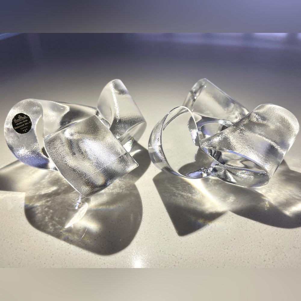 Rosenthal Studio-Linie glass candle holders